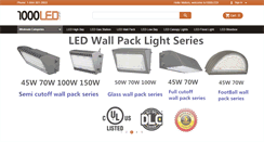 Desktop Screenshot of 1000led.com