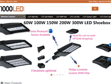 Tablet Screenshot of 1000led.com